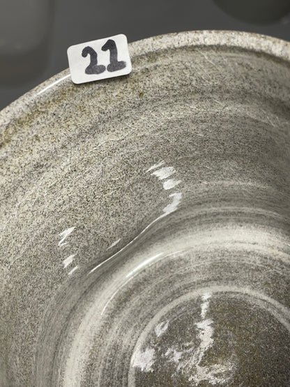 Climbing Cup - Hold Handle - Granite Clay (10-11oz)