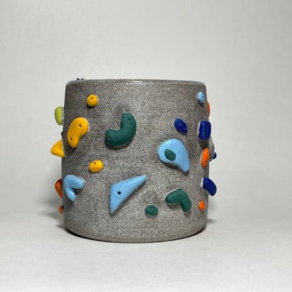 Climbing Cups (no handle) - Granite Clay