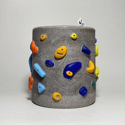 Climbing Cups (no handle) - Granite Clay