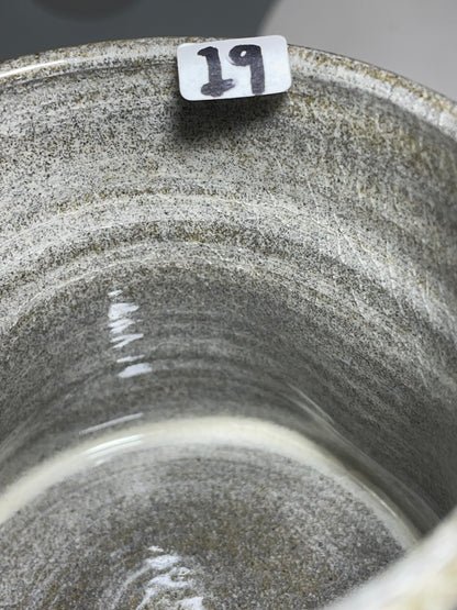 Climbing Cup - Hold Handle - Granite Clay (10-11oz)