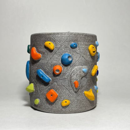 Climbing Cups (no handle) - Granite Clay