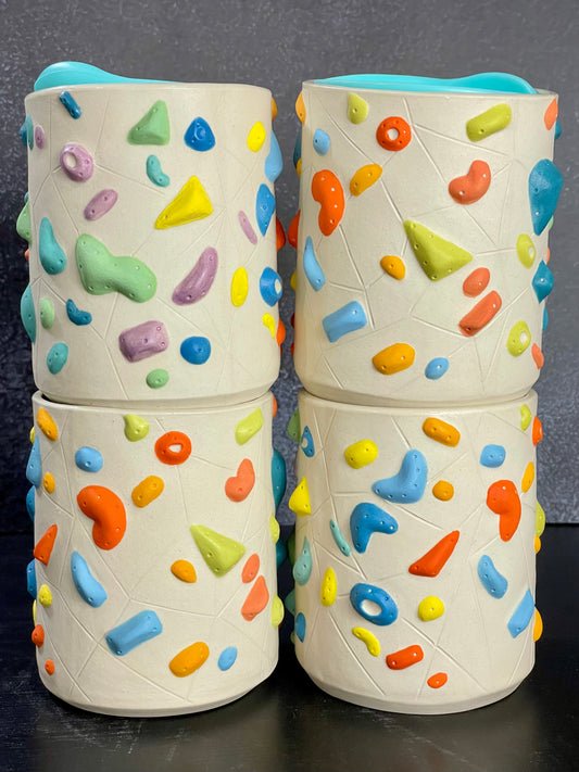 White Climbing Cup (no handle)