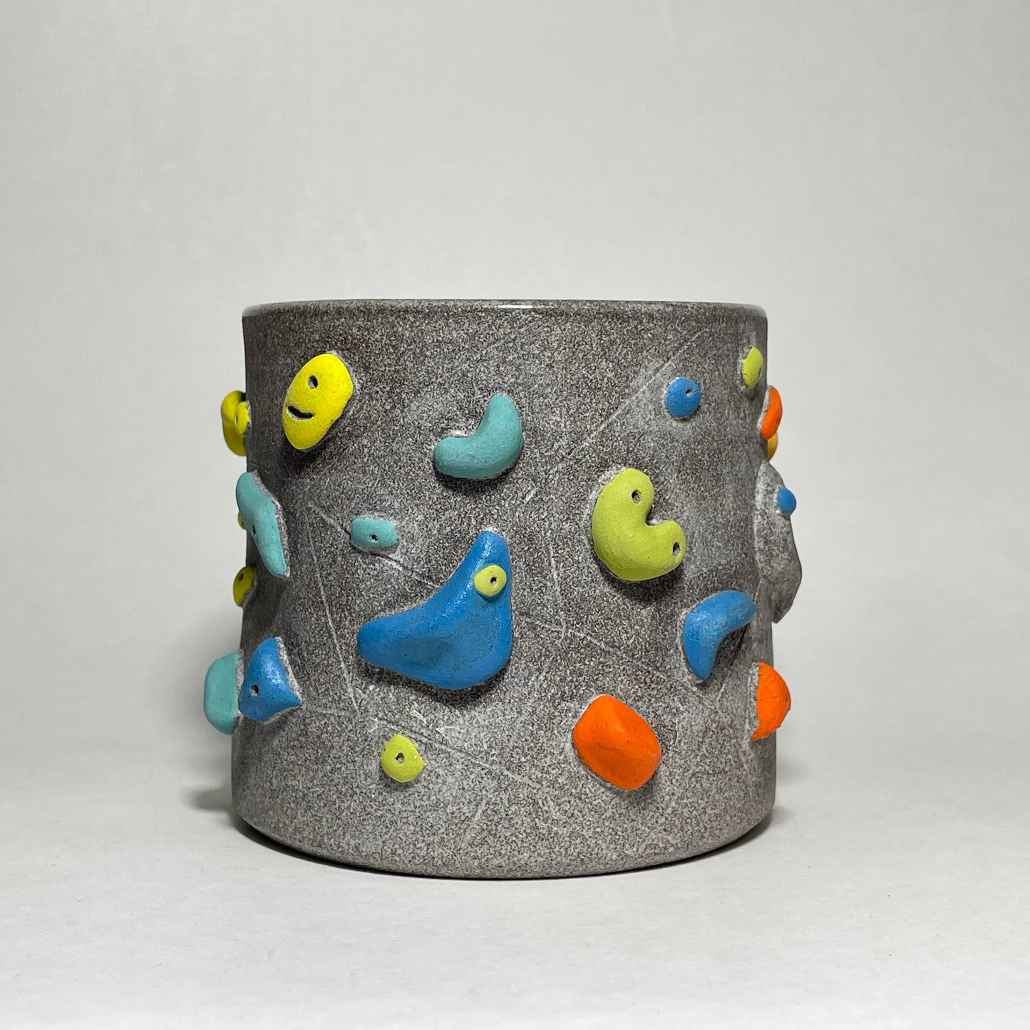 Climbing Cups (no handle) - Granite Clay