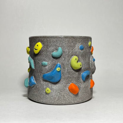 Climbing Cups (no handle) - Granite Clay