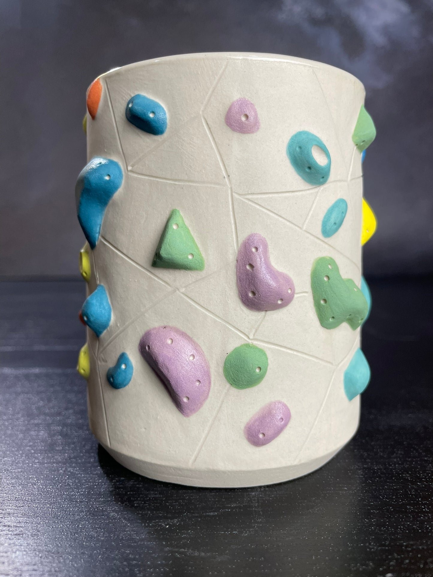 White Climbing Cup (no handle)