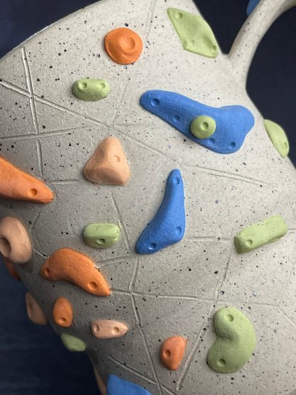 Buff Speckled Climbing Mug 12-14oz - Handsculpted