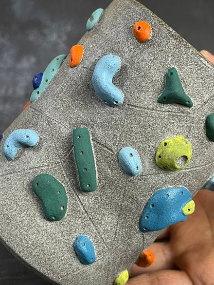Granite Climbing Cup with Hold Handle 11-15oz - Handsculpted