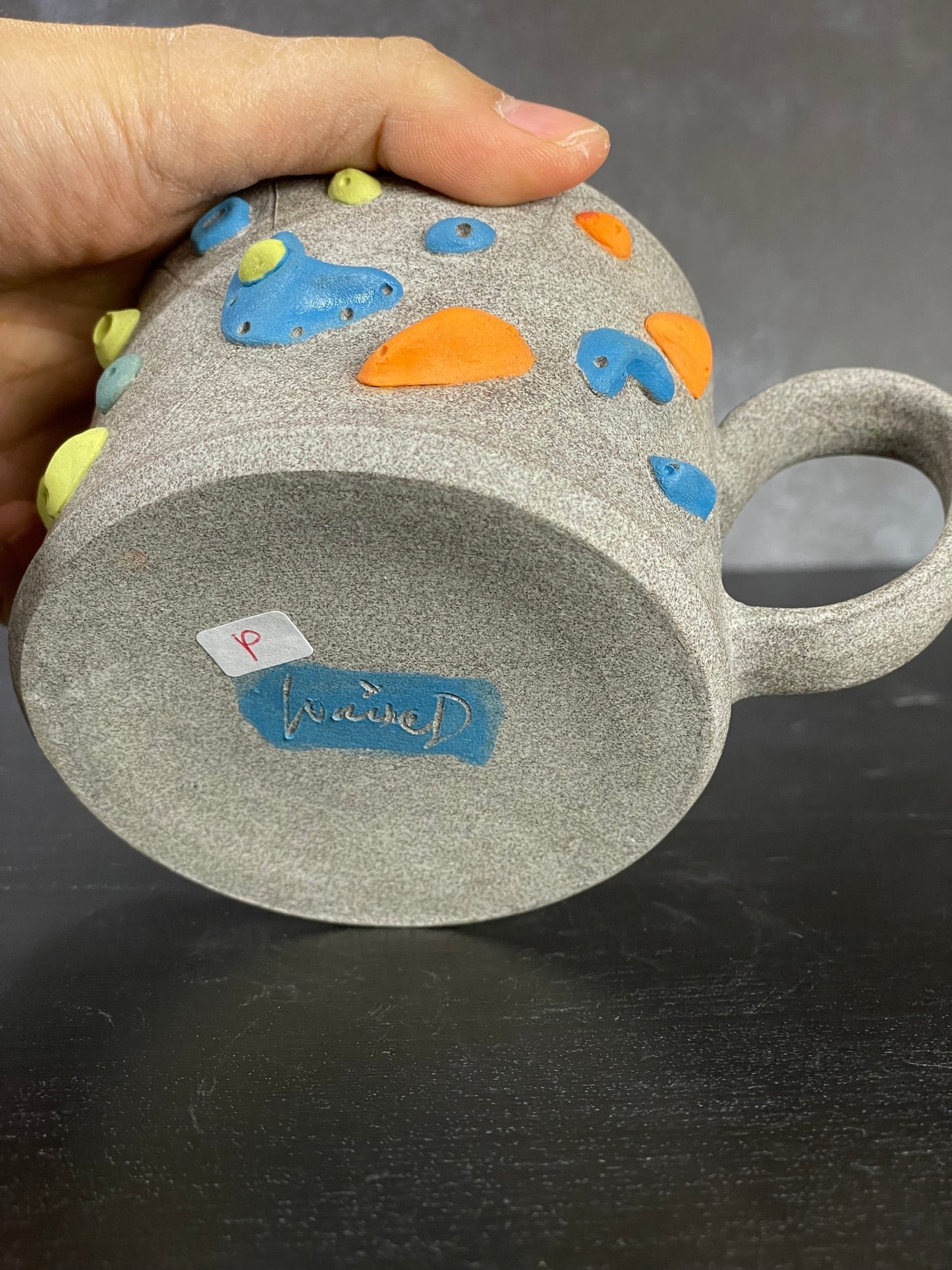 Granite Climbing Mug 8-10oz - Handsculpted - SAMPLES
