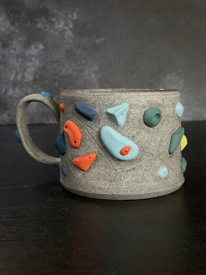 Granite Climbing Mug 8-10oz - Handsculpted - SAMPLES