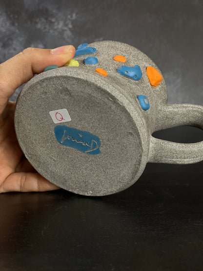 Granite Climbing Mug 8-10oz - Handsculpted - SAMPLES