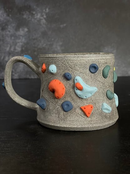 Granite Climbing Mug 8-10oz - Handsculpted - SAMPLES