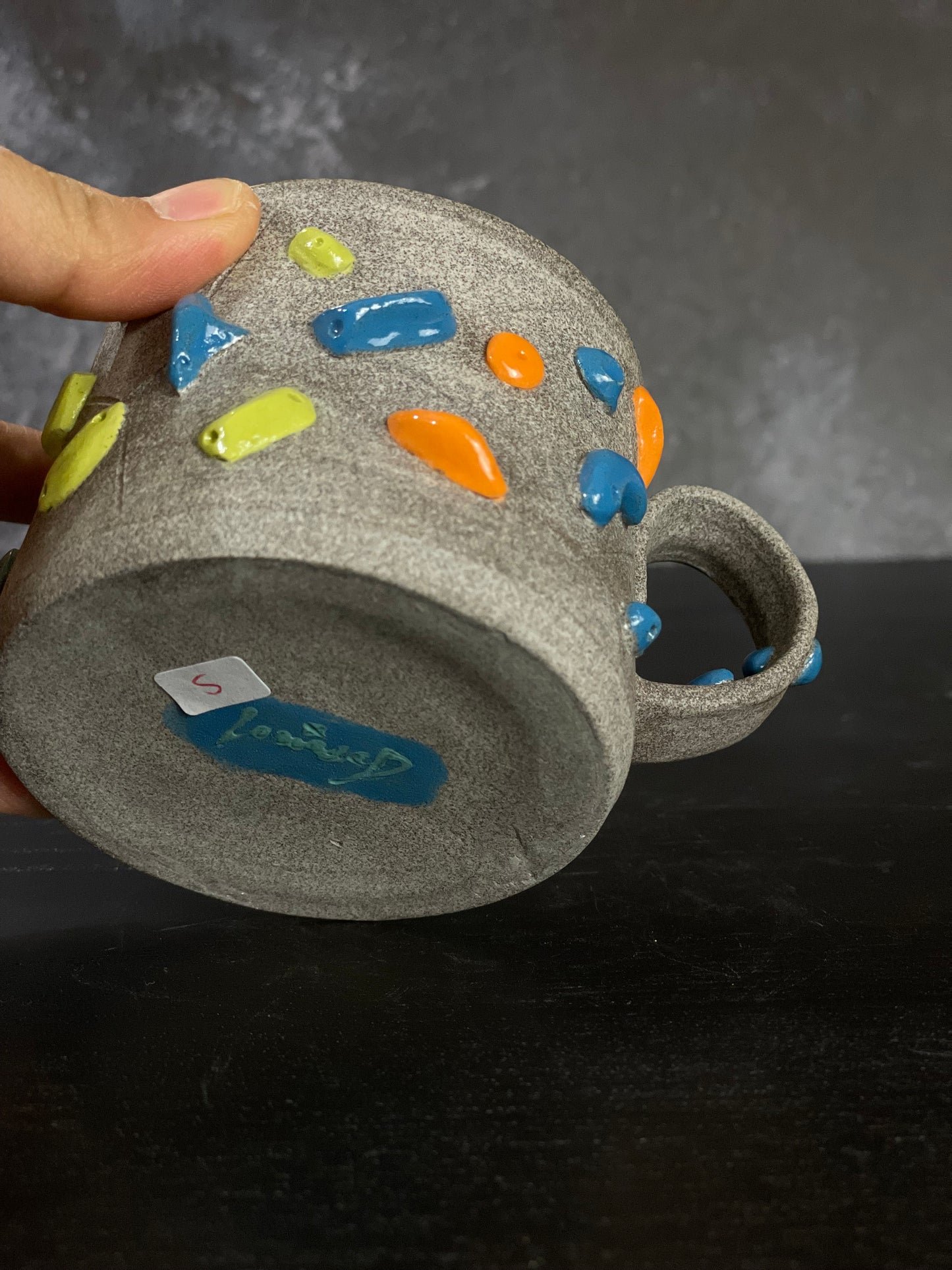 Granite Climbing Mug 8-10oz - Handsculpted - SAMPLES