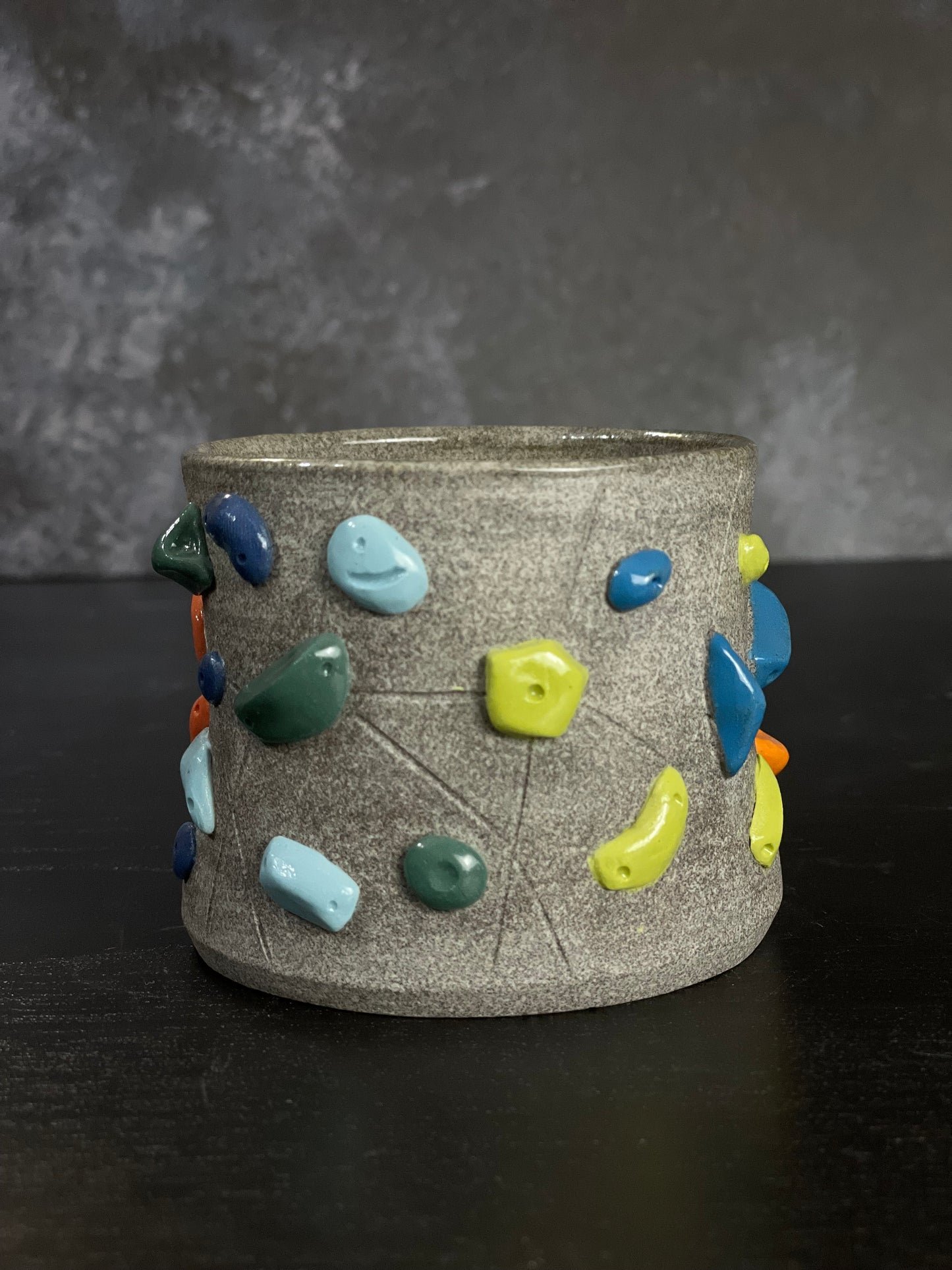 Granite Climbing Mug 8-10oz - Handsculpted - SAMPLES