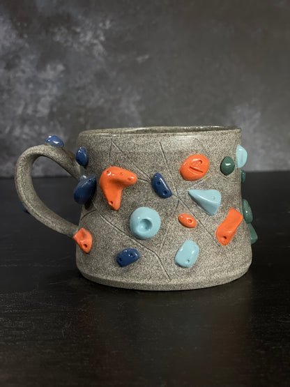 Granite Climbing Mug 8-10oz - Handsculpted - SAMPLES