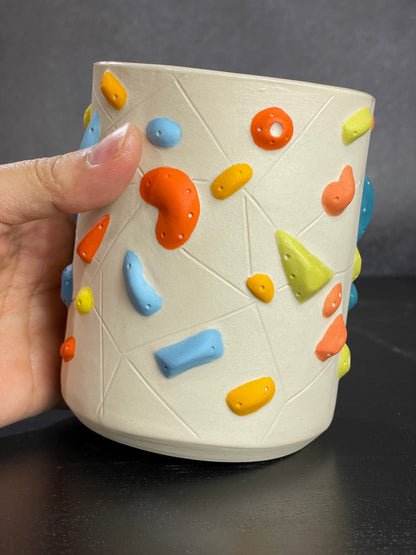 White Climbing Cup (no handle)